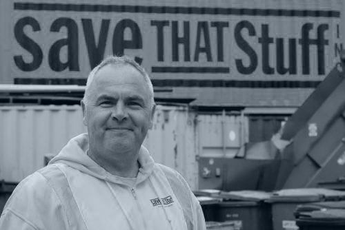 photo of ERIK LEVY, FOUNDER and PRESIDENT of SAVE THAT STUFF