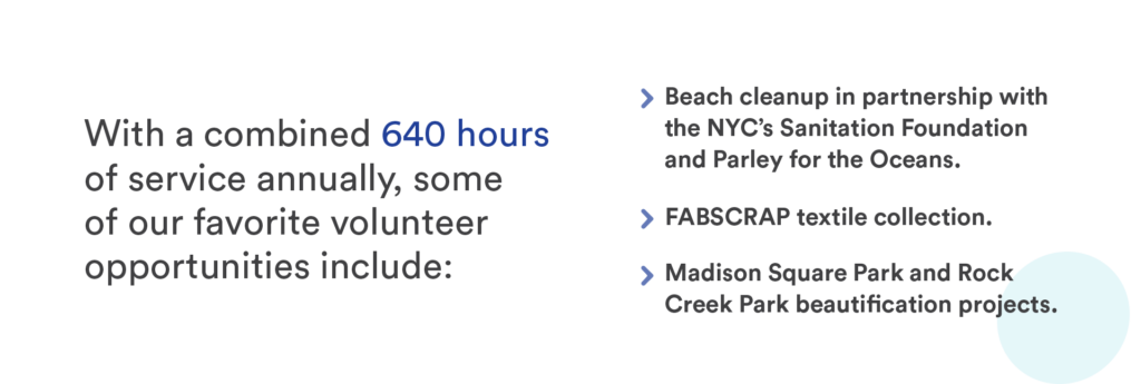 graphic of service hours by RTS employees