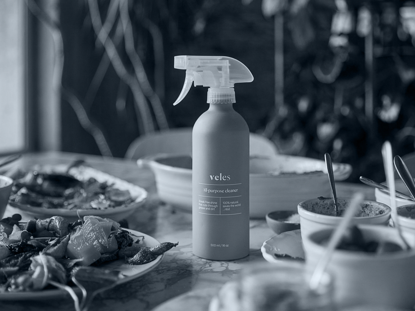 fragrance bottle made with zero waste products